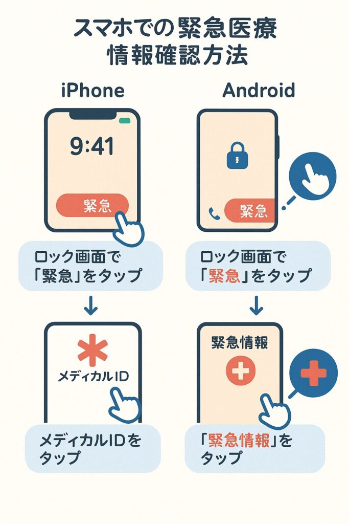 スマホで作る！いざというときの家族の医療情報ノート