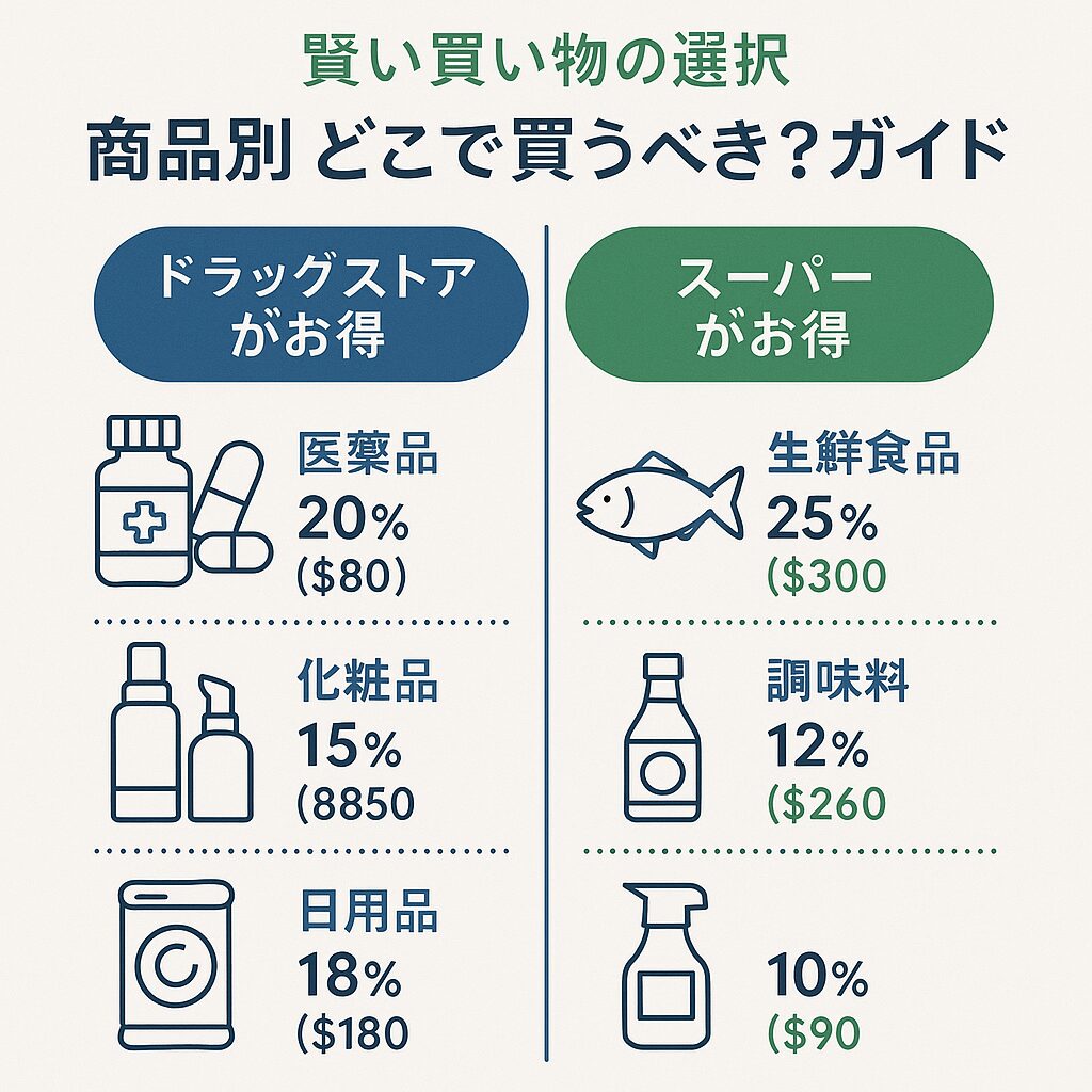 店舗ごとに違う？近所のドラッグストア価格調査のコツ