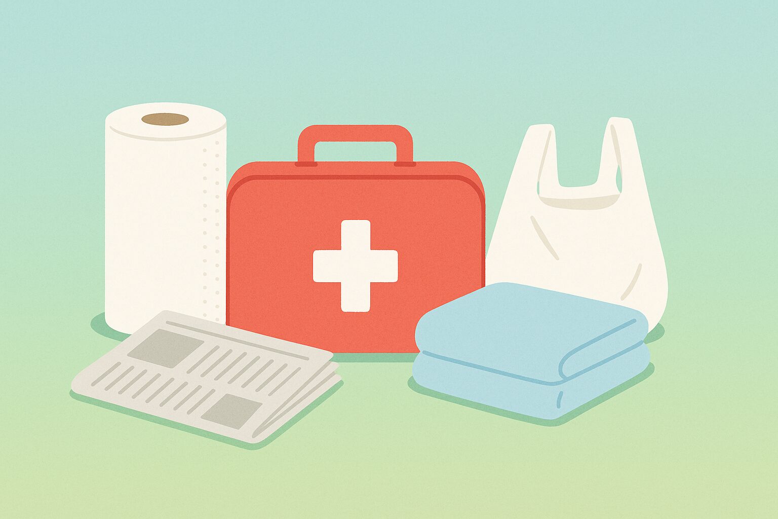 知って得する！家庭の日用品で作る応急処置グッズ