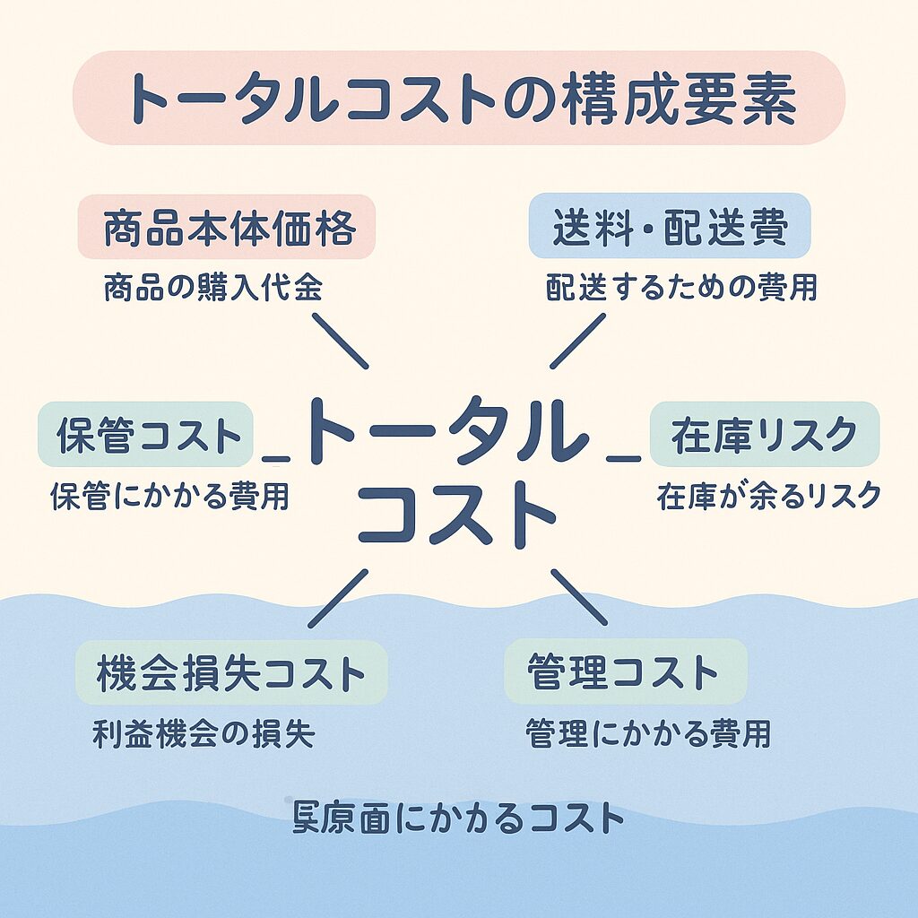 送料込みで得？トータルコストの考え方 