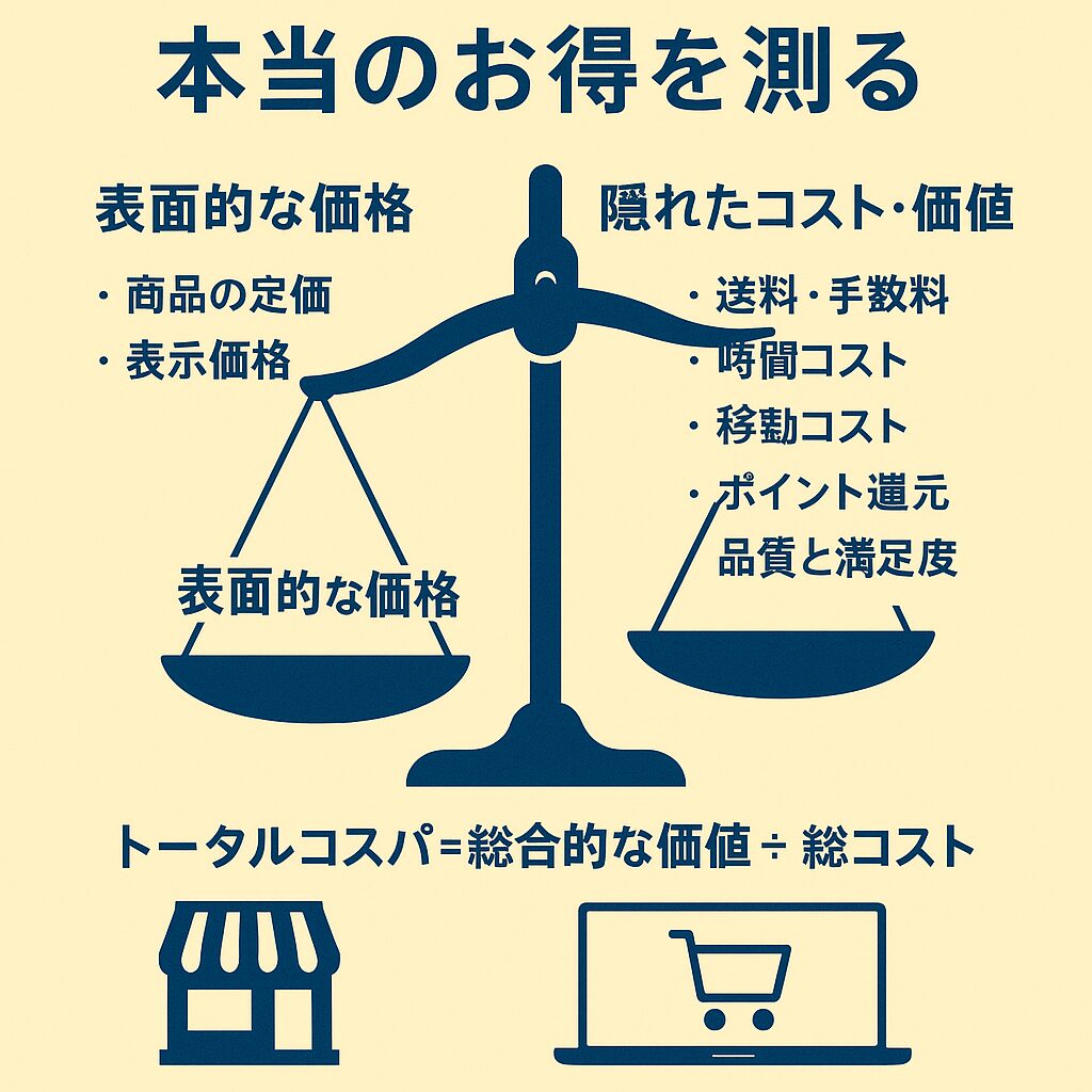 トータルコスパの考え方