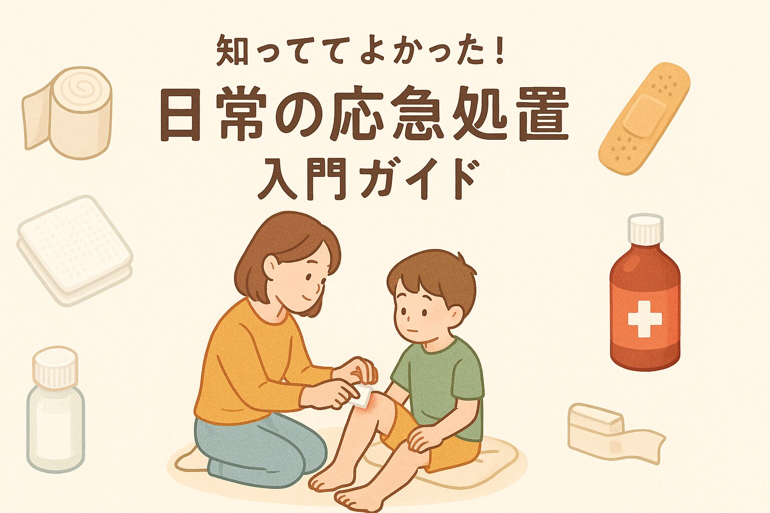 日常の応急処置入門ガイド