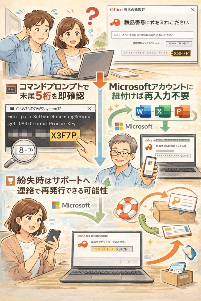 Officeプロダクトキーの確認方法から紛失時の対処法まで